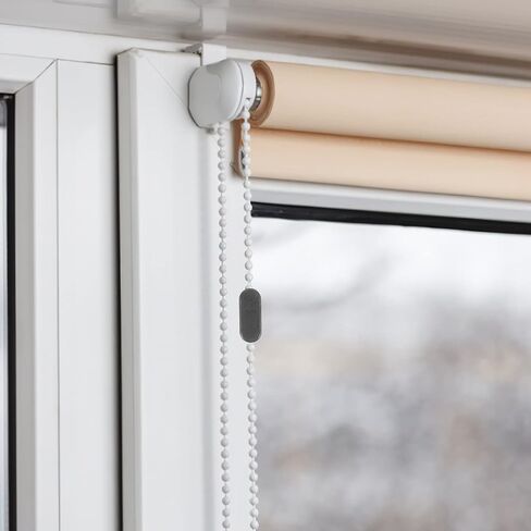 20 قطعة من موصلات سلسلة Healifty ذات الظل الدوار وسلسلة خرز بديلة رأسية رومانية دوارة أعمى سلسلة موصل سلك سلسلة ملحقات للمنزل باللون الأسود in Kuwait