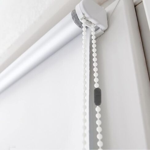 20 قطعة من موصلات سلسلة Healifty ذات الظل الدوار وسلسلة خرز بديلة رأسية رومانية دوارة أعمى سلسلة موصل سلك سلسلة ملحقات للمنزل باللون الأسود in Kuwait