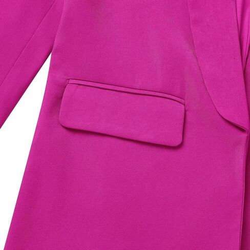 Womens Casual Blazers Long Sleeve Open Front Fitted Blazer Work Office Blazers Jackets with Pockets in Saudi Arabia