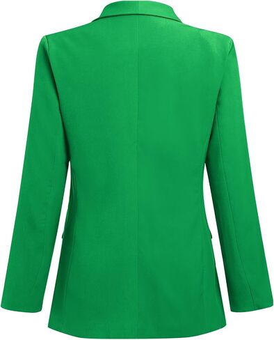 Womens Casual Blazers Long Sleeve Open Front Fitted Blazer Work Office Blazers Jackets with Pockets in Saudi Arabia