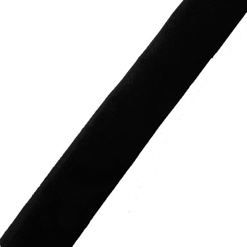 AuInn 8 Feet Velvet Stanchion Rope, Stanchion Queue Barrier Rope Velvet Rope, Crowd Control Rope Barrier, with Mirror Polished Hooks (Black) in Saudi Arabia