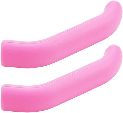 SPYMINNPOO 2Pcs Brake Handle Silicone Sleeve, Mountain Bike Brake Lever Protection Cover (Deep Pink) in Saudi Arabia