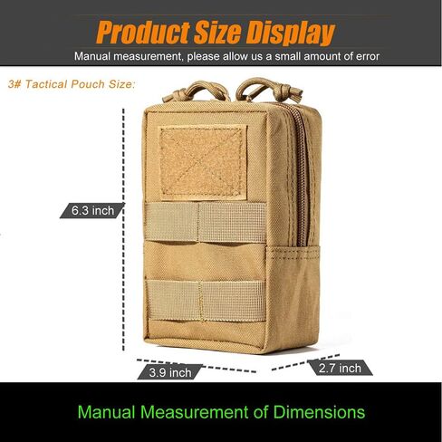 2 حزمة من أكياس معدات مولي، حقيبة خلفية عسكرية تكتيكية، ملحقات مولي حقيبة صغيرة مقاومة للماء in Kuwait