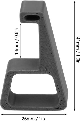 for PS4 Pro Accessories Bracket Stand, Game Machine Cooling Legs Horizontal Holder Slip Feet Stand for PS4 Pro Game Console (Black) in Saudi Arabia