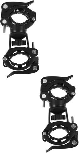 Toddmomy 2 Pcs Bicycle Headlight Frame LED Flashlight Bike Accessories Bike Flashlight Se Bike Accessories Mount in Saudi Arabia