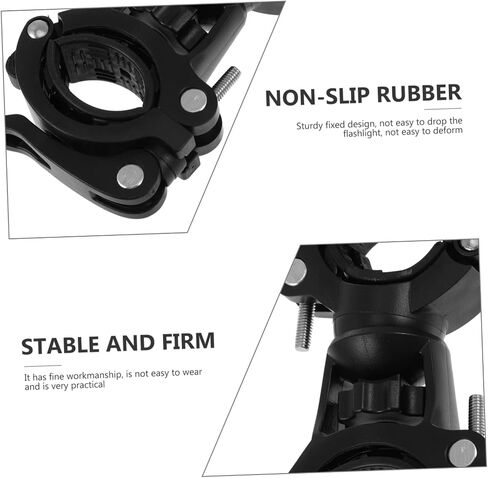 Toddmomy 2 Pcs Bicycle Headlight Frame LED Flashlight Bike Accessories Bike Flashlight Se Bike Accessories Mount in Saudi Arabia