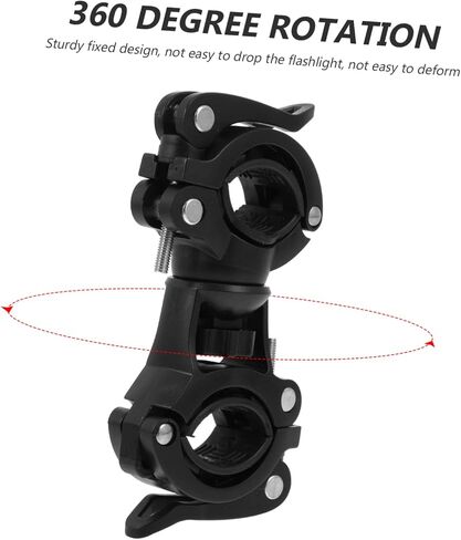 Toddmomy 2 Pcs Bicycle Headlight Frame LED Flashlight Bike Accessories Bike Flashlight Se Bike Accessories Mount in Saudi Arabia