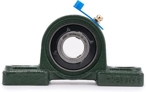 XIKE 2 Pcs UCP204-12 Bore 3/4" Pillow Block Mounted Ball Bearings, Solid Cast Iron Base and Self Aligning Chrome Sealed Bearings. in Saudi Arabia