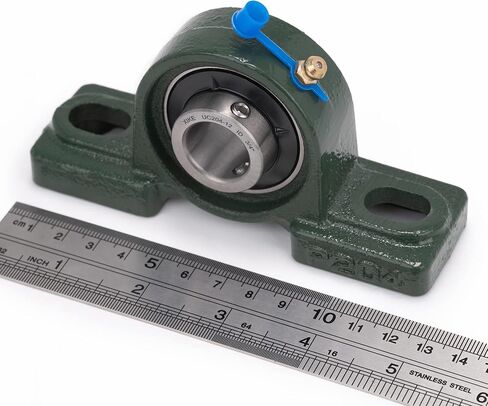 XIKE 2 Pcs UCP204-12 Bore 3/4" Pillow Block Mounted Ball Bearings, Solid Cast Iron Base and Self Aligning Chrome Sealed Bearings. in Saudi Arabia