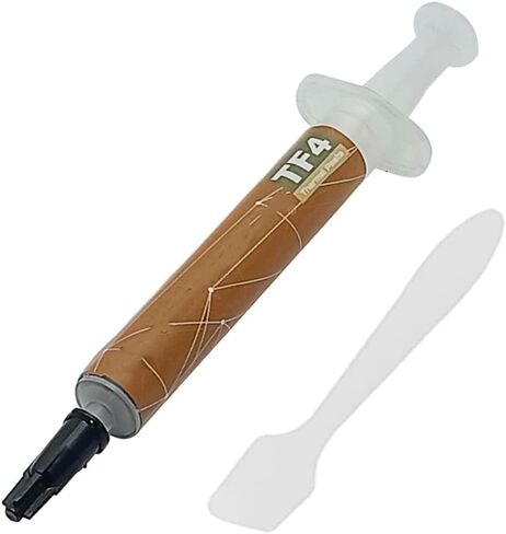 معجون مركب حراري TF4 بقدرة 9.5 وات/Mk، أداء عالٍ قائم على الكربون، معجون مبدد حراري لجميع مبردات وحدة المعالجة المركزية، 4 جرام مع أداة in Kuwait