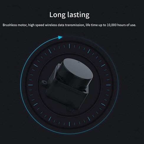 LD06 Lidar Sensor, 360 Degree DTOF Laser Scanner, Lidar Module, Lidar Detector, 4500Hz Ranging Frequency TOF Module for Education, Robot, Cleaner in Saudi Arabia