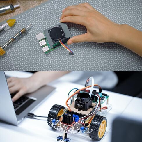 LD06 Lidar Sensor, 360 Degree DTOF Laser Scanner, Lidar Module, Lidar Detector, 4500Hz Ranging Frequency TOF Module for Education, Robot, Cleaner in Saudi Arabia