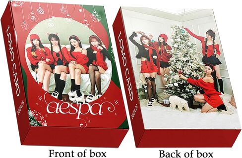 PYAJUU Aespa Photocard KPOP Aespa Photo Cards 55PCS Aespa Lomo Cards KPOP Greeting Card Gift for Fans KARINA Photocard Winter Photocard GISELLE Photocard NINGNING Photocard in Saudi Arabia