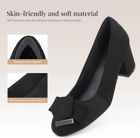 benassal Women Bunion Pumps Comfortable Dress Shoes Orthopedic Heels in Saudi Arabia