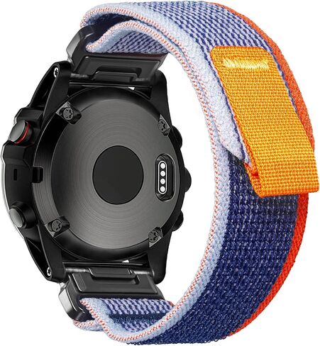 Compatible With Garmin, Trail Loop Nylon Sport Band For fēnix/Forerunner/Approach/MARQ/quatix/D2 Series Tough Replacement Band For Men in Saudi Arabia
