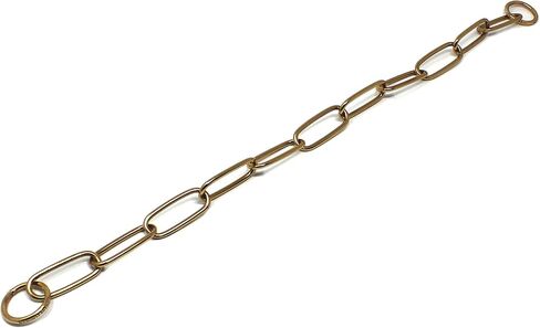 Herm Sprenger Curogan Long Link Fur Saver Dog Training Collar Hypoallergenic Nickel Free No-Pull Slip Chain for Small Medium Large Dogs for Easy Control Made in Germany 3mm 18in 46cm in Saudi Arabia