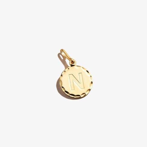 سحر Alex and Ani الأولي N، N، ذهب عيار 14 قيراط أكثر من .925 فضة استرليني، ذهبي N، حجم السحر 0.51 بوصة عرض × 0.51 بوصة ارتفاع in Saudi Arabia