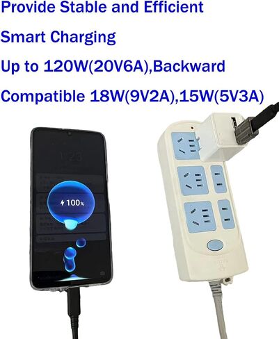 محول Poihiom USB ذكر إلى C أنثى، محول 3.2 USB A إلى النوع C OTG، مزامنة بيانات فائقة السرعة تصل إلى 10 جيجابت في الثانية وشحن سريع 120 وات متوافق مع الكمبيوتر المحمول والكمبيوتر الشخصي والشاحن وبنك الطاقة وQuest Link (USB/M-C/F) in Kuwait