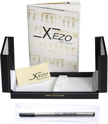 Xezo Incognito Rollerball Pen, Fine Point. Forest Green Color with Pure Platinum Plating. Handcrafted, Limited Edition, Serialized in Saudi Arabia
