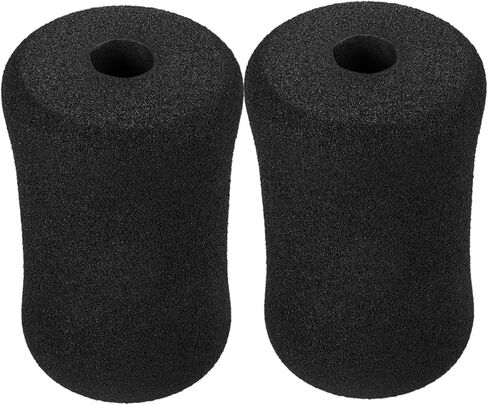 Yardwe 2pcs Sponge Cover Leg Foam Tube Ankle Pads for Inversion Table Exercise Roller Formula Rolling Training Foot Foam Cover Roller Replacement Buffer Parts Component Automatic Fitness in Saudi Arabia