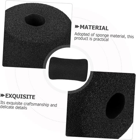 Yardwe 2pcs Sponge Cover Leg Foam Tube Ankle Pads for Inversion Table Exercise Roller Formula Rolling Training Foot Foam Cover Roller Replacement Buffer Parts Component Automatic Fitness in Saudi Arabia