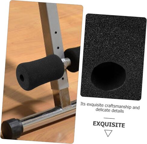 Yardwe 2pcs Sponge Cover Leg Foam Tube Ankle Pads for Inversion Table Exercise Roller Formula Rolling Training Foot Foam Cover Roller Replacement Buffer Parts Component Automatic Fitness in Saudi Arabia