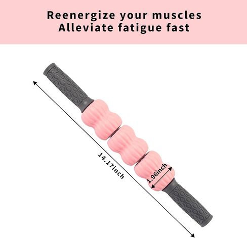 KYLINFIT Muscle Roller Stick for Athletes- Body Massage Sticks Tools,Physical Therapy Roller Stick for Relief Muscle Soreness,Cramping and Tightness in Kuwait