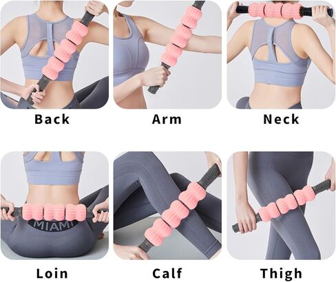 KYLINFIT Muscle Roller Stick for Athletes- Body Massage Sticks Tools,Physical Therapy Roller Stick for Relief Muscle Soreness,Cramping and Tightness in Kuwait