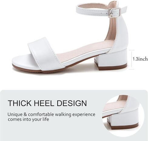 صنادل للفتيات من Felix & Flora بكعب منخفض ومقدمة مفتوحة وأحذية للفتيات الزهرية in Kuwait