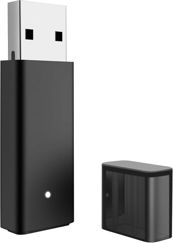 محول vaomon VAOMOM XB2 اللاسلكي متوافق مع وحدة تحكم Xbox One وXbox Series X، ترقية محول USB لنظام التشغيل Windows 11/10/8/7 (أسود) in Kuwait