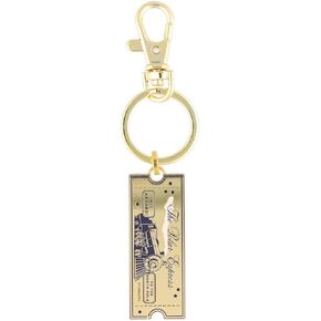 SalesOne The Polar Express Believe Gold Train Ticket Enamel Charm Keychain, Keyring Holder in Saudi Arabia