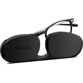 NOOZ Optics - نظارات القراءة - رفيعة وخفيفة الوزن (5 جرام) - قارئات طول النظر الشيخوخي للنساء والرجال مع حقيبة مدمجة -بيضاوية in Kuwait
