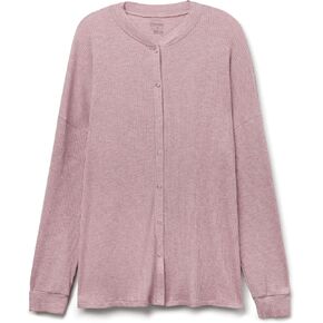 Intimissimi Woman's Chic Comfort Long Sleeve Modal Button-Up Top in Kuwait