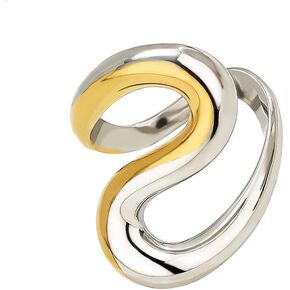 MAHSOD Gold Silver Thumb Rings Asymmetrical Wavy Curve Ring Chunky Rings Thumb Rings for Women Adjustable Gold Ring Non Tarnish Dainty Stainless Steel Jewelry Gift in Saudi Arabia