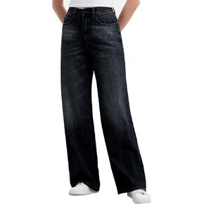 Eiaend Women’s High Waisted Wide Leg Jeans Stretchy Straight Leg Denim Pants Trendy Baggy Jeans for Women in Saudi Arabia