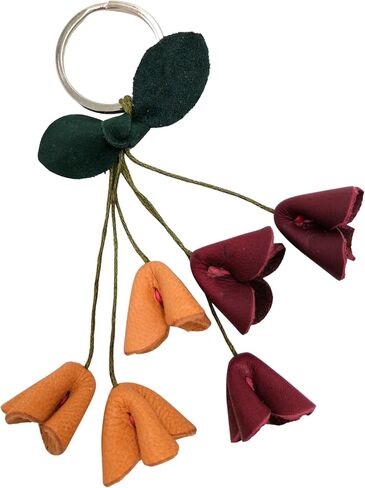Genuine Leather Keychain, Animal Keyring, Bag Purse Charm Pendant Gifts Handmade, Cute Key Holder, Pets Lover Accessories in Saudi Arabia