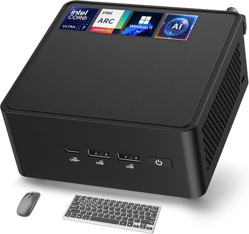 ASUS NUC 14 Pro Mini Desktop Computer ، Intel Ultra 7 155H (16C/22T ، حتى 4.8 جيجا هرتز) ، 64 جيجا بايت DDR5 ، 2TB PCIE SSD ، Win 11 Pro Mini PC مع Intel Arc GPU ، Type-C ، WiFi 6e ، Thunderbolt 4 ، Vesa Mount in Saudi Arabia