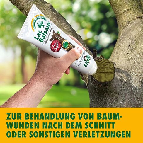 Etisso® LacBalsam® Wound Closure for Trees (385 g) · Wound Balm Tree · Tree Plaster for Bark Injury & Cuts · Tree Wax for Wound Treatment · Specially for Ornamental Trees & Fruit Trees in Saudi Arabia