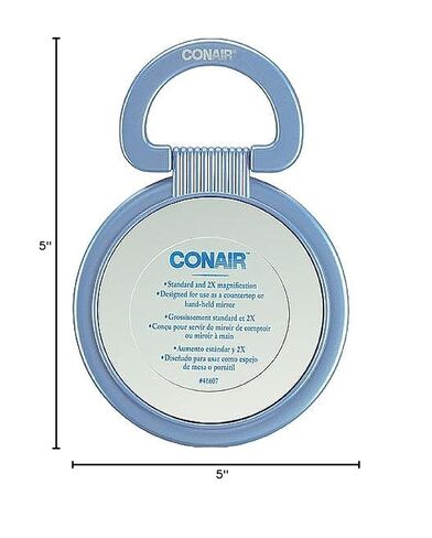 Con 5 Hand Held Mirror Size Ea Conair Five Inch Hand Held Mirror in Saudi Arabia