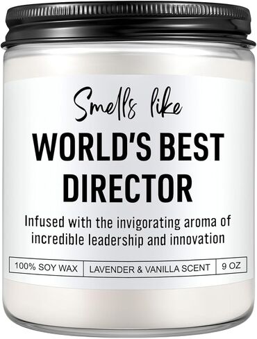 Karply Scented Candle, Director Gifts for Women Men, Leadership Gifts, Bosses Day, Appreciation Thank You, Christmas Presents for Choir, Music, Movie, Film, Theatre, Band Director, Boss, Team Leader in Saudi Arabia