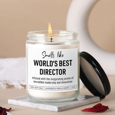 Karply Scented Candle, Director Gifts for Women Men, Leadership Gifts, Bosses Day, Appreciation Thank You, Christmas Presents for Choir, Music, Movie, Film, Theatre, Band Director, Boss, Team Leader in Saudi Arabia