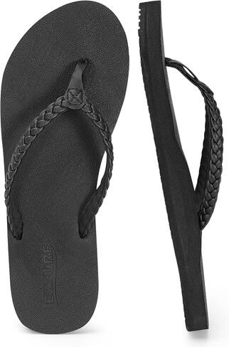EZSURF Women Comfortable Flip Flops Yoga Mat Cushion Sandals Slip On Indoor Outdoor in Saudi Arabia