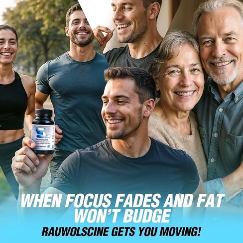 Slim Science Rauwolscine Yohimbine HCL Dietary Supplement - 3mg Per Capsule, 90 Capsules Once a Day | Supports Energy, Focus, Performance and Healthy Metabolism in Saudi Arabia
