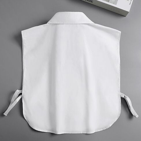 Elegtiskas Fake Collar Detachable Half Shirt Blouse Collar Dickey Collar for Women Girl in Saudi Arabia