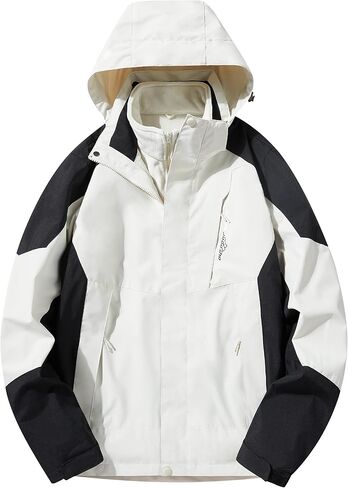 MIOCRA Winter 3-in-1 Jacket Waterproof Hooded Long Sleeve Warm Coat Outdoor Skiwear Travel Coat Women's in Saudi Arabia