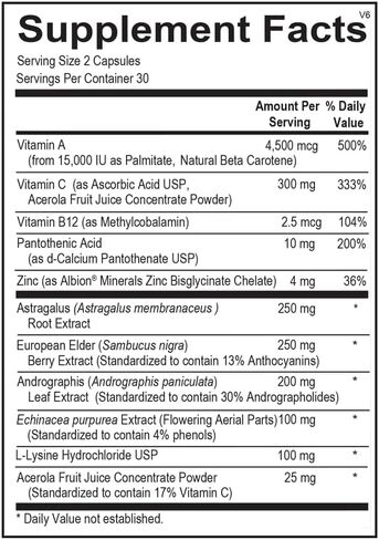 Ortho Molecular Viracid - 60 كبسولة in Kuwait