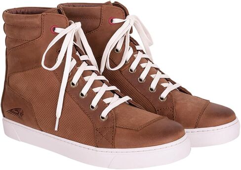 Indian Motorcycle Men's Leather Boyd Sneaker, Brown in Saudi Arabia