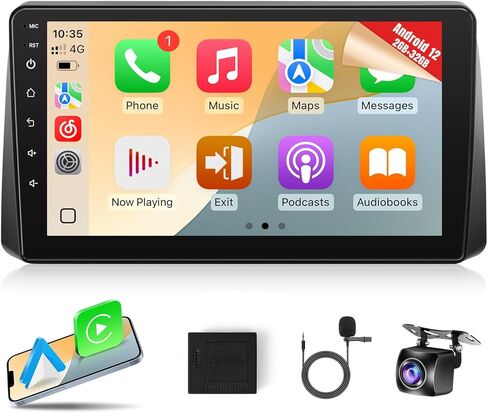 Naifay Car Stereo for Dodge Ram1500 2500 3500 Radio Upgraded 2009-2012 Dodge Grand Caravan 2011-2014 Jeep Wrangler JK 2007-2018, 10.1inch Touch Screen for Dodge Caravan Radio with Carplay Android Auto in Saudi Arabia