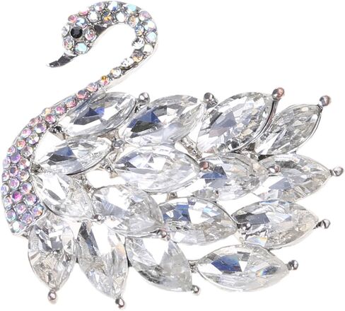 YZYDF Exquisite Swan Brooch Pin able Swan Pin Swan Corsage Pin Clothing Jewelry Gift for Individuals in Saudi Arabia