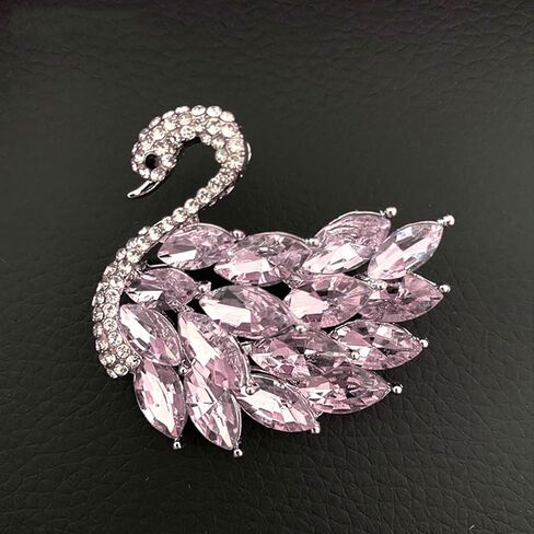 YZYDF Exquisite Swan Brooch Pin able Swan Pin Swan Corsage Pin Clothing Jewelry Gift for Individuals in Saudi Arabia